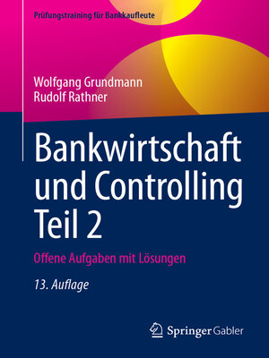 cover image of Bankwirtschaft und Controlling Teil 2